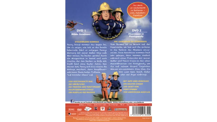 Feuerwehrmann Sam - Box 4  [2 DVDs]