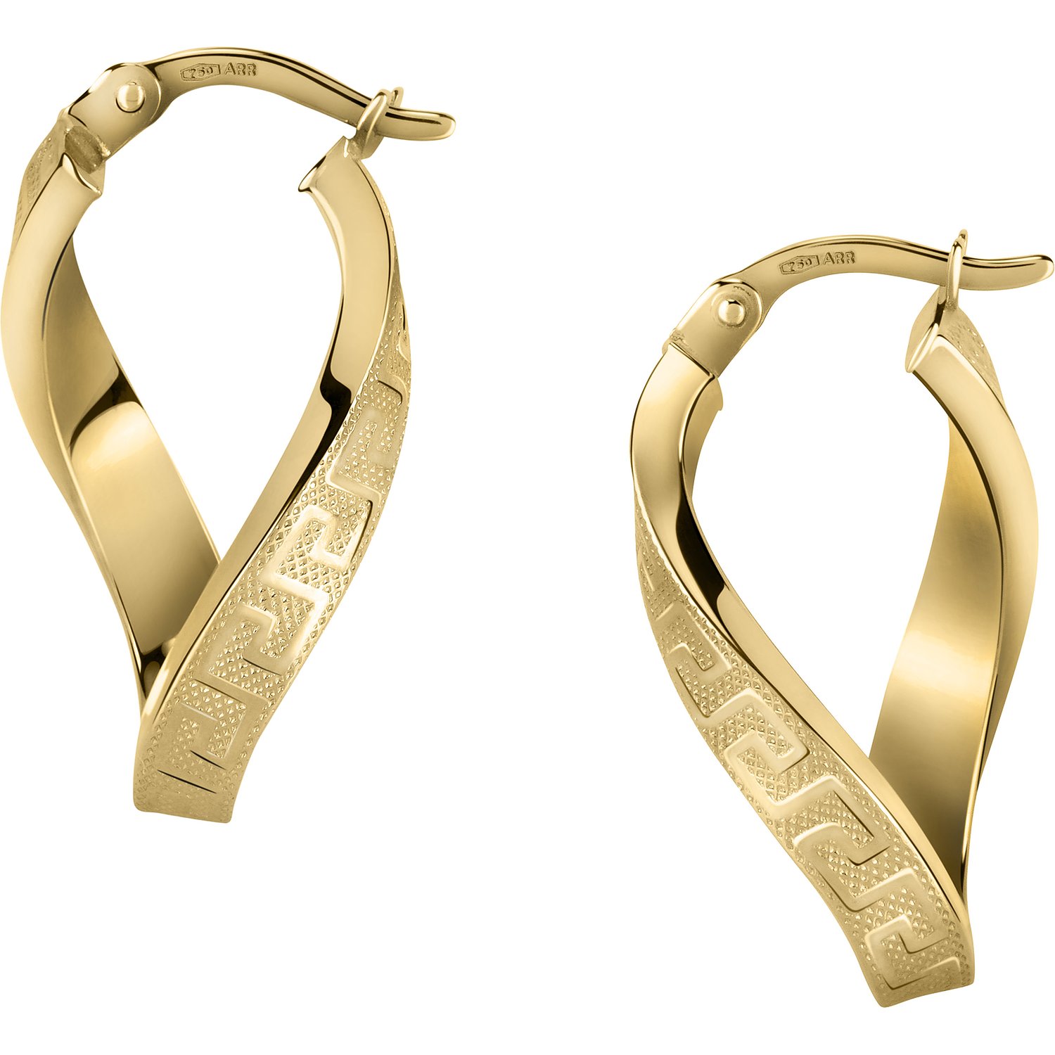 Creolen 750er Gelbgold
