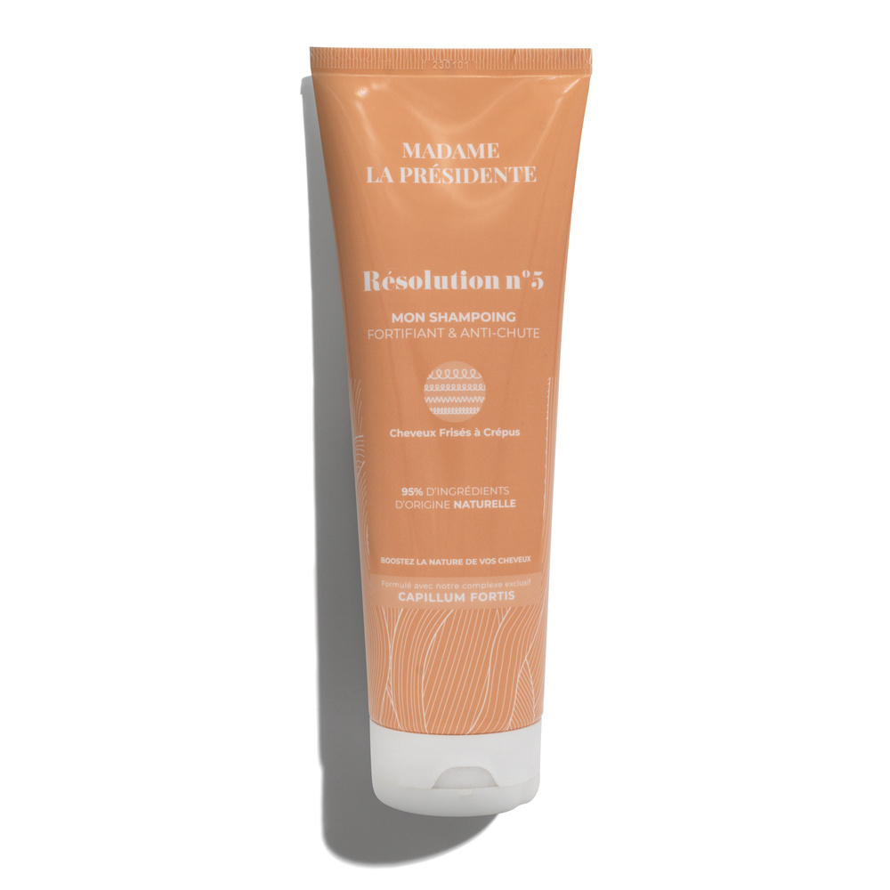 madame la présidente Résolution N°5 Mon shampoing anti-chuteCheveux frisés à crépus Shampoing anti-chute