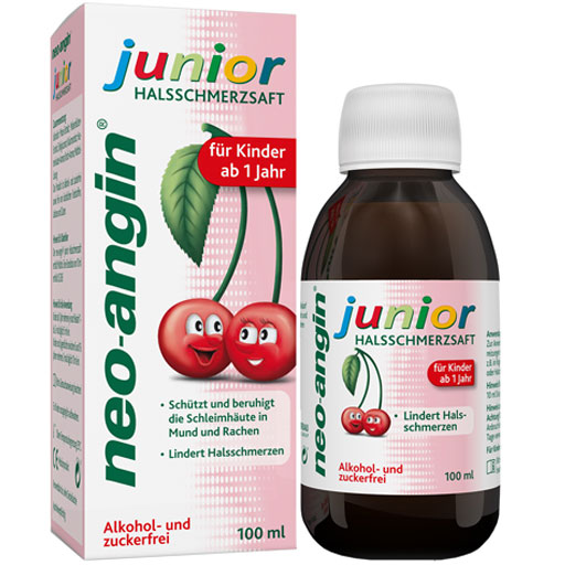 NEO-ANGIN junior Halsschmerzsaft  100 ml  Saft