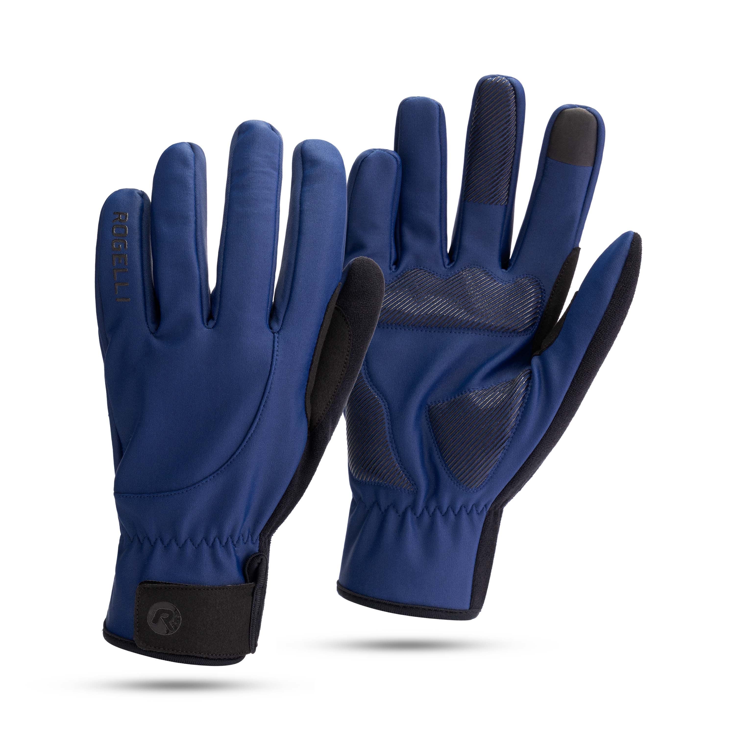Rogelli Core Navy Herren Winter-Fahrradhandschuhe