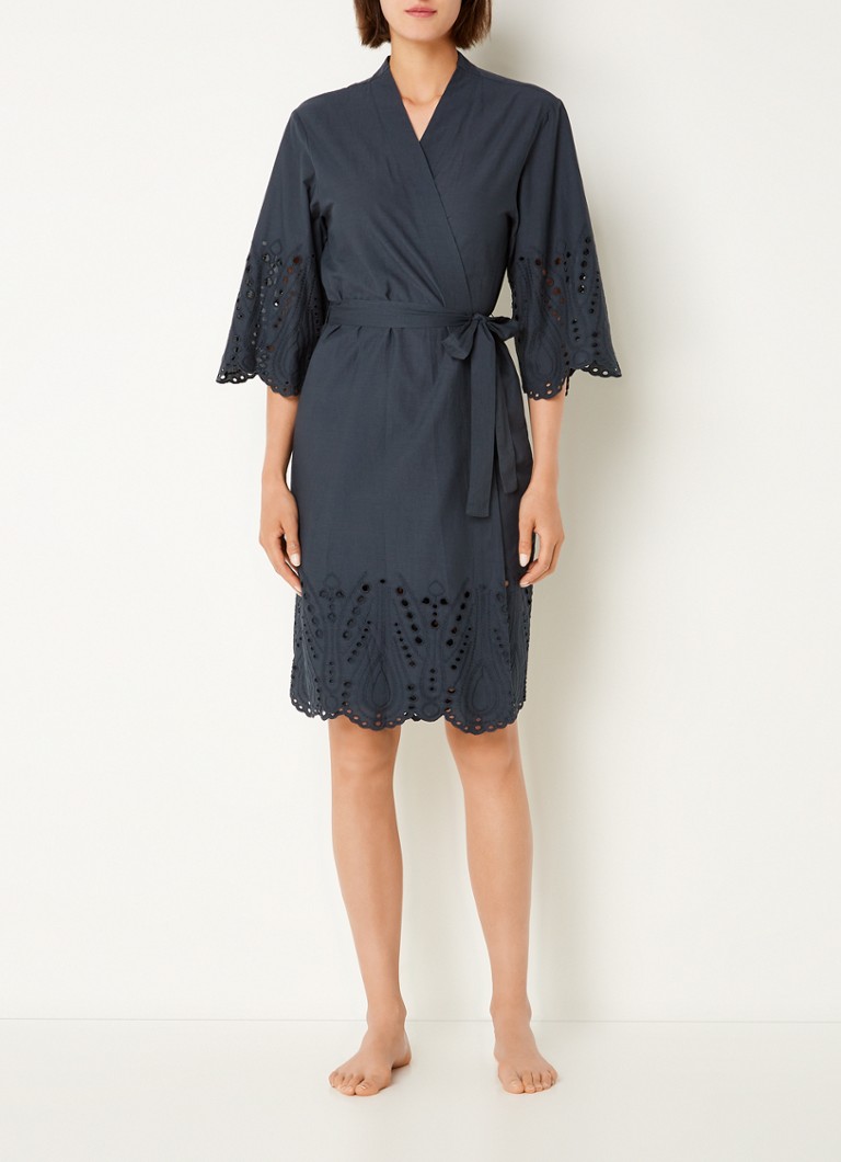 Essenza Sarai Tilia kimono avec broderie