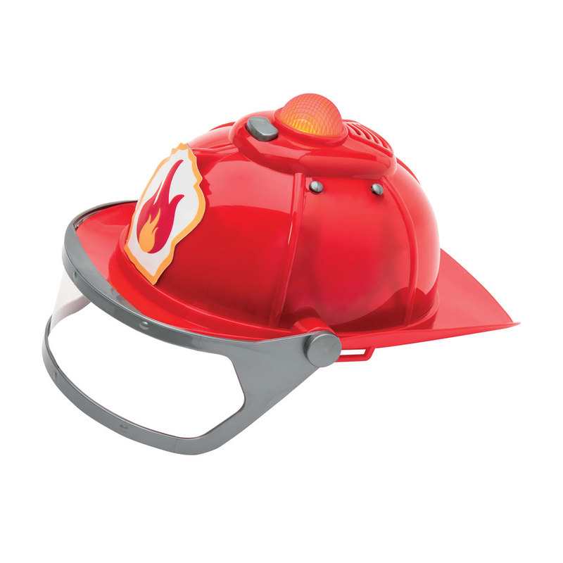 Casque de pompier avec visière sonore et lumineux Oxybul