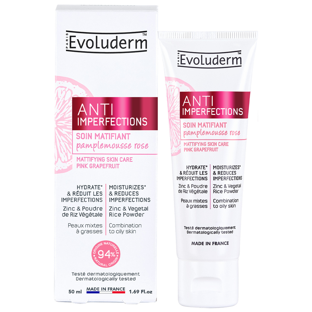 evoluderm Anti-Imperfections Soin Matifiant
