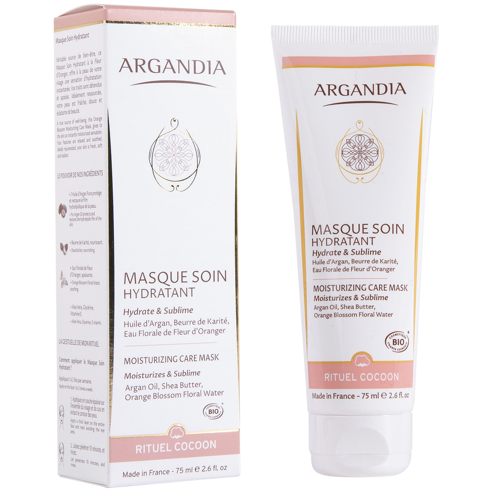 Argandia Hydratant Fleur d'Oranger Masque Soin