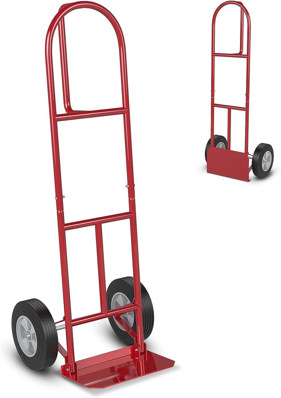 Costway Sackkarre mit P-Griff, belastbar bis 300 kg