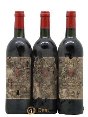 Château Poujeaux  1979 - Lot de 3 Bouteilles