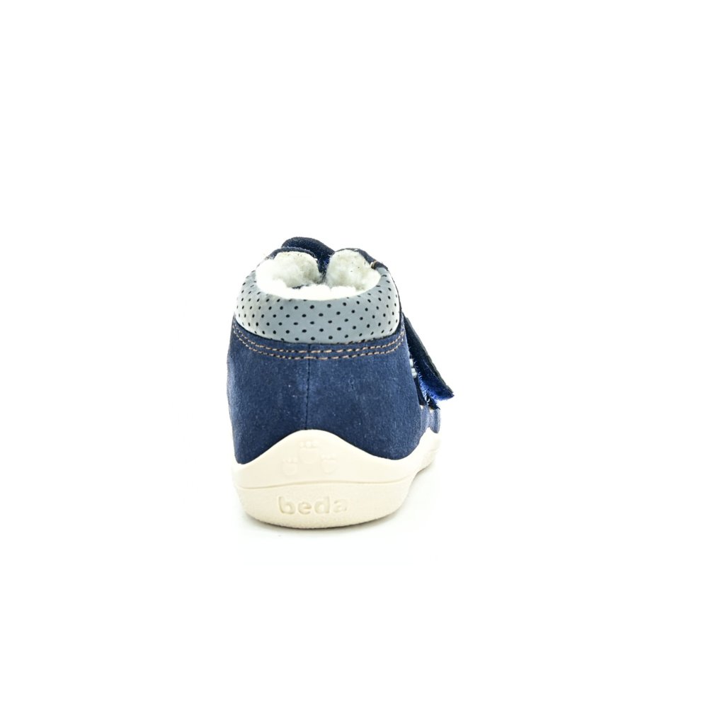 Beda Alan mit Membran (BF 0001/W/MK/2) Winterbarfußschuhe