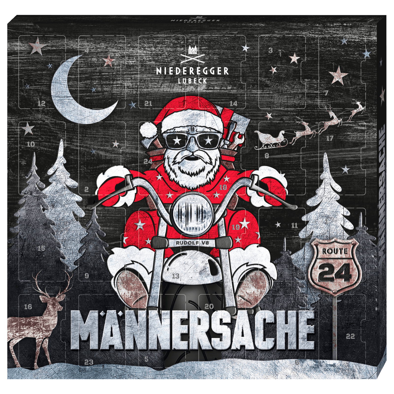Niederegger Mini Adventskalender Männersache 168g