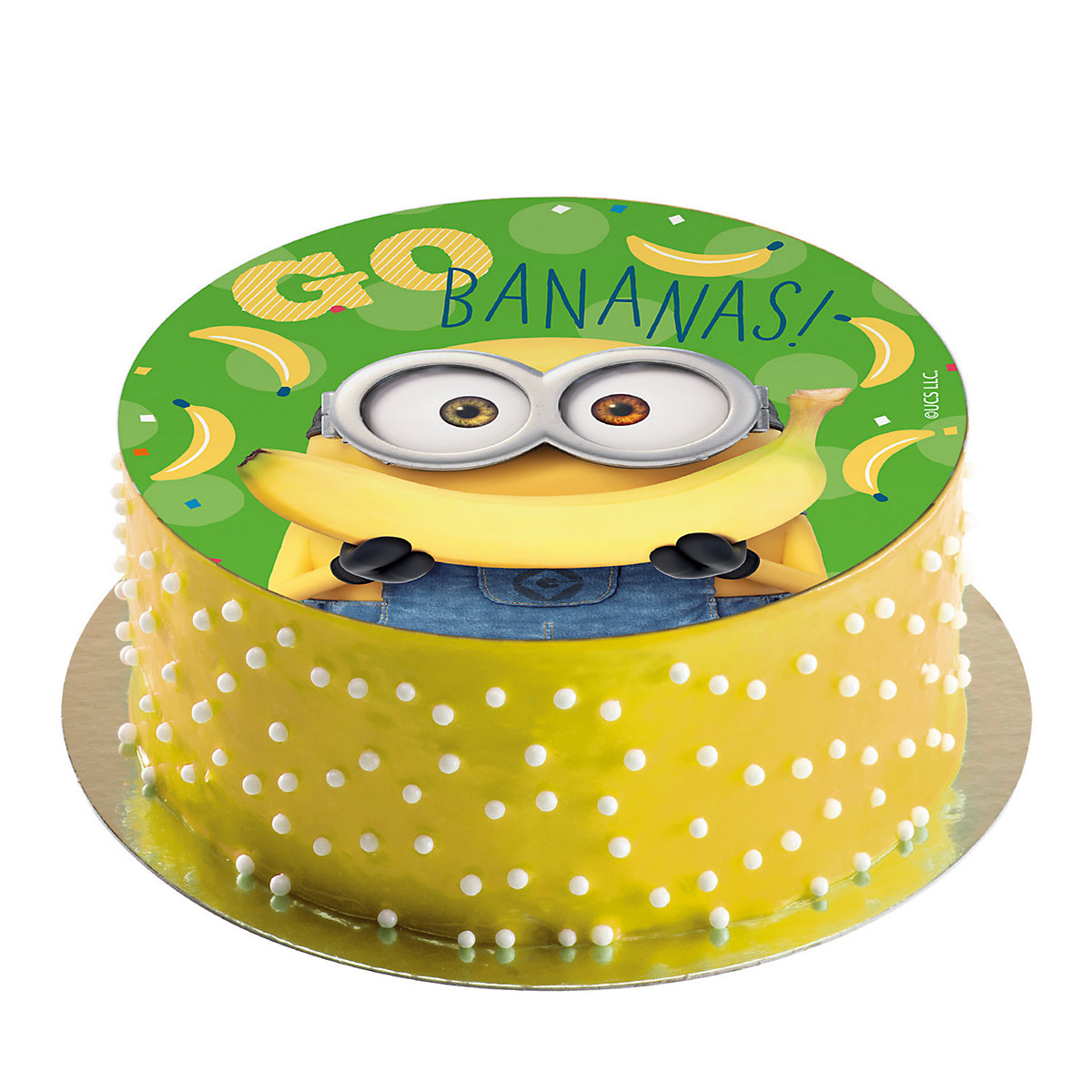Essbare Tortenaufleger Minions 20cm