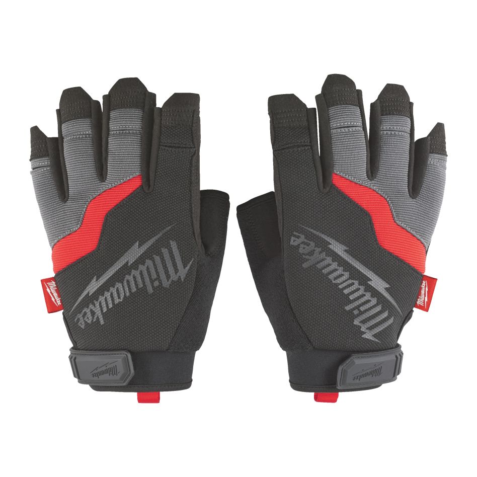 Luvas de trabalho sem dedos Milwaukee Accessories 4932479728 - Tamanho 7/P - 1 par