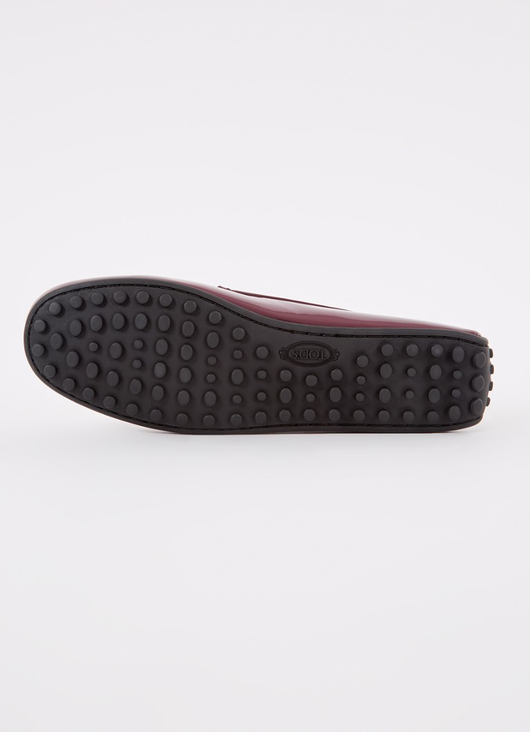 Tod's Gomma skinnmokkasin med patentfinish