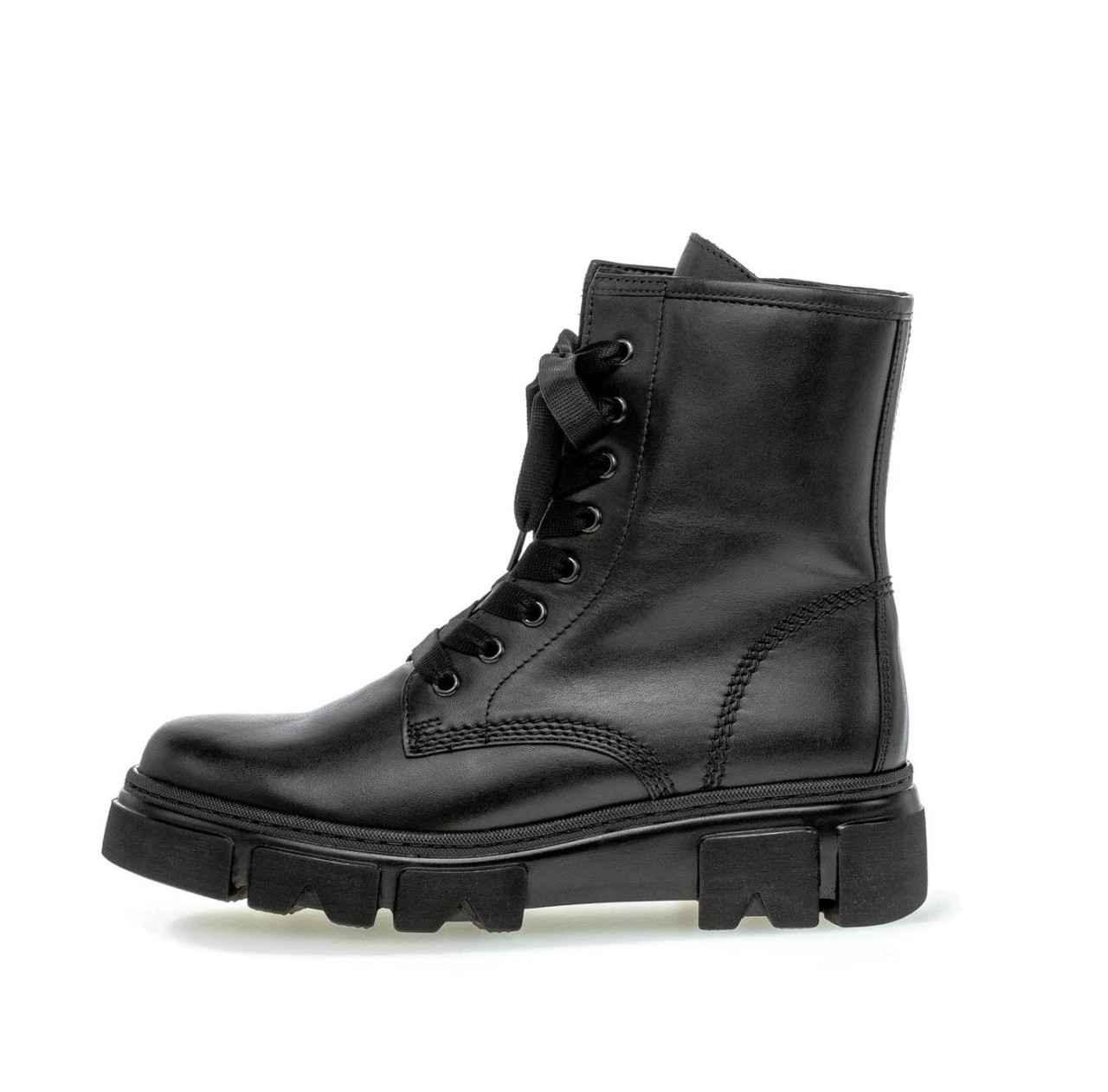 GABOR Schnür-Stiefeletten schwarz
