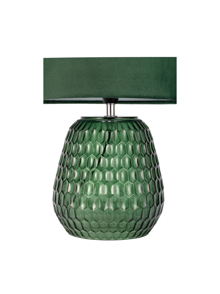 Pauleen Crystal Velours Tischleuchte max40W E14 Grün 230V Glas/Stoff günstig kaufen onesize