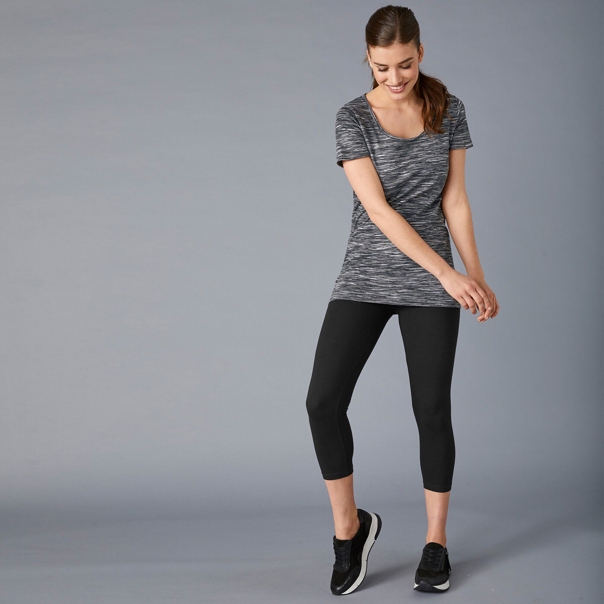 Legging 3/4 en coton bio(1), éco-responsable