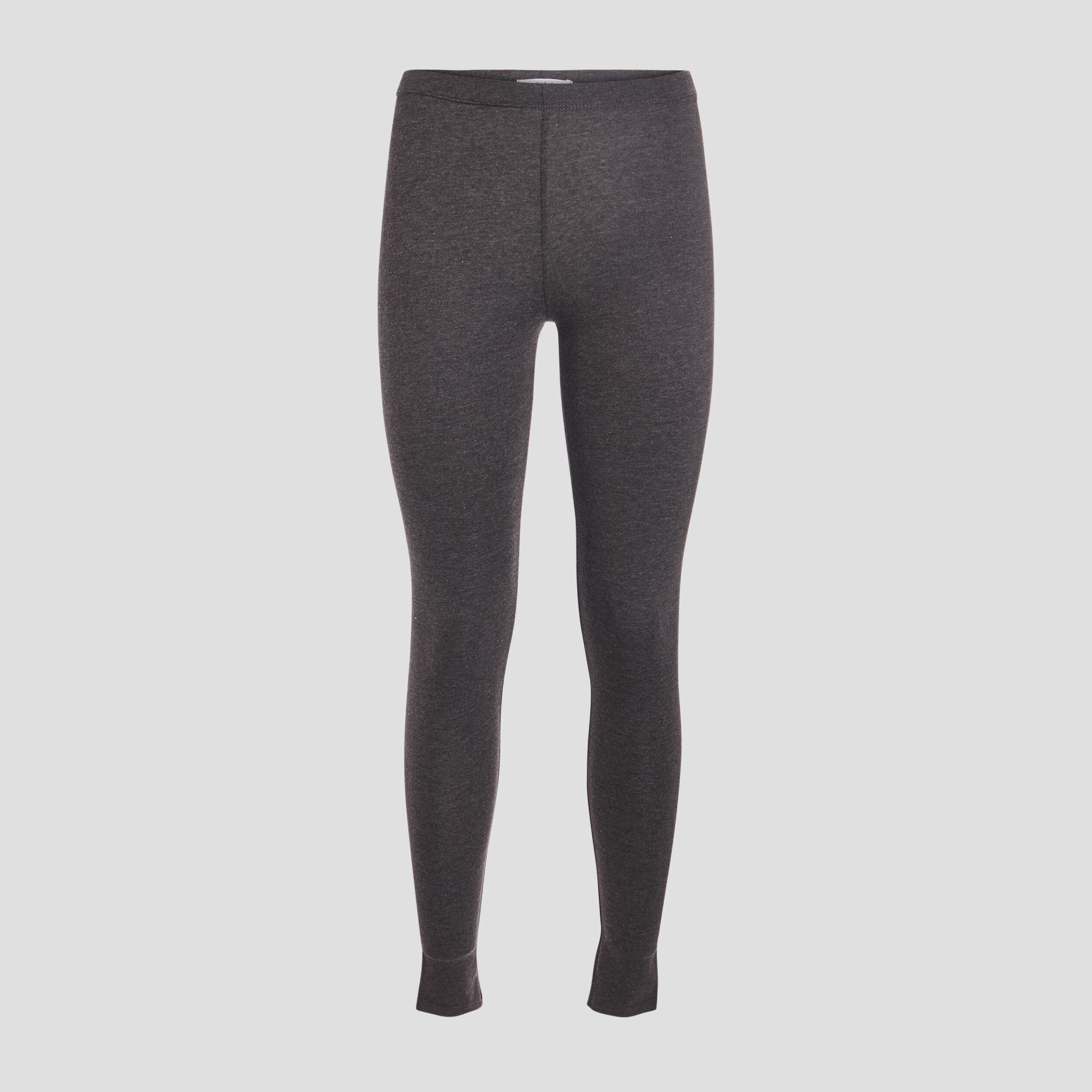 Legging long taille haute gris foncé femme | La Halle