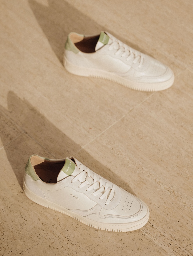 Travis - Blanc Cassé & Vert Provence