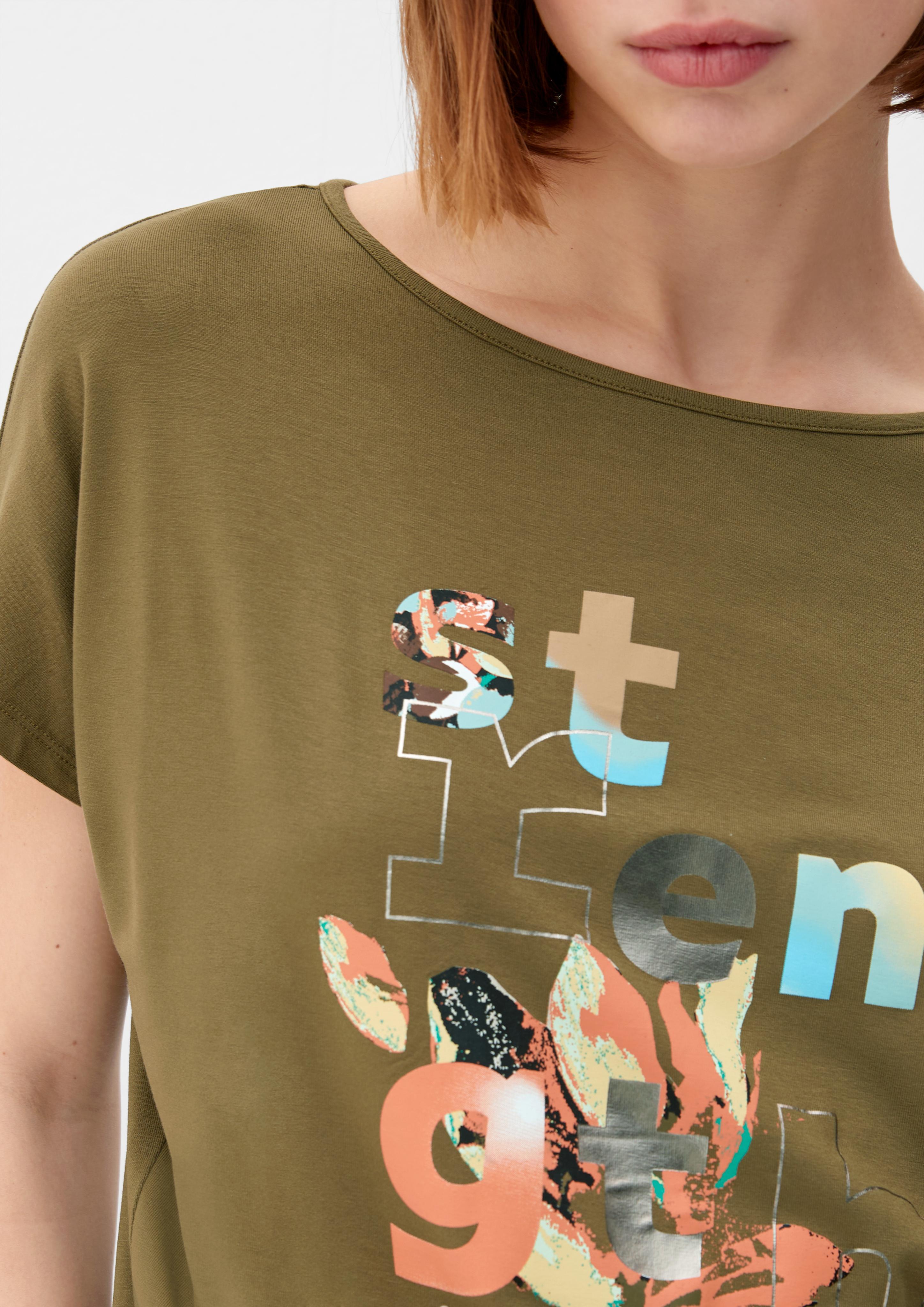 Shirt aus Viskosestretch  2130560-77D1