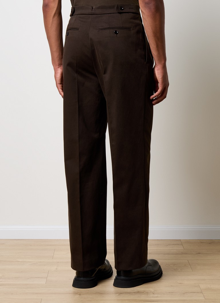 AMI Paris Wide fit trousers with side pockets