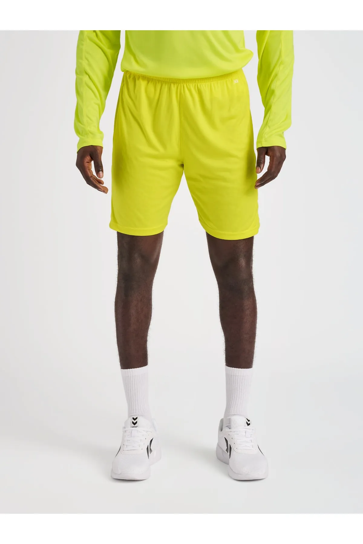 hummel  Kurze Sporthose - Gelb - Mittlerer Bund