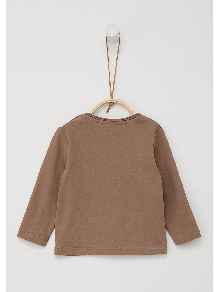 s.Oliver Longsleeve in Hellbraun günstig kaufen