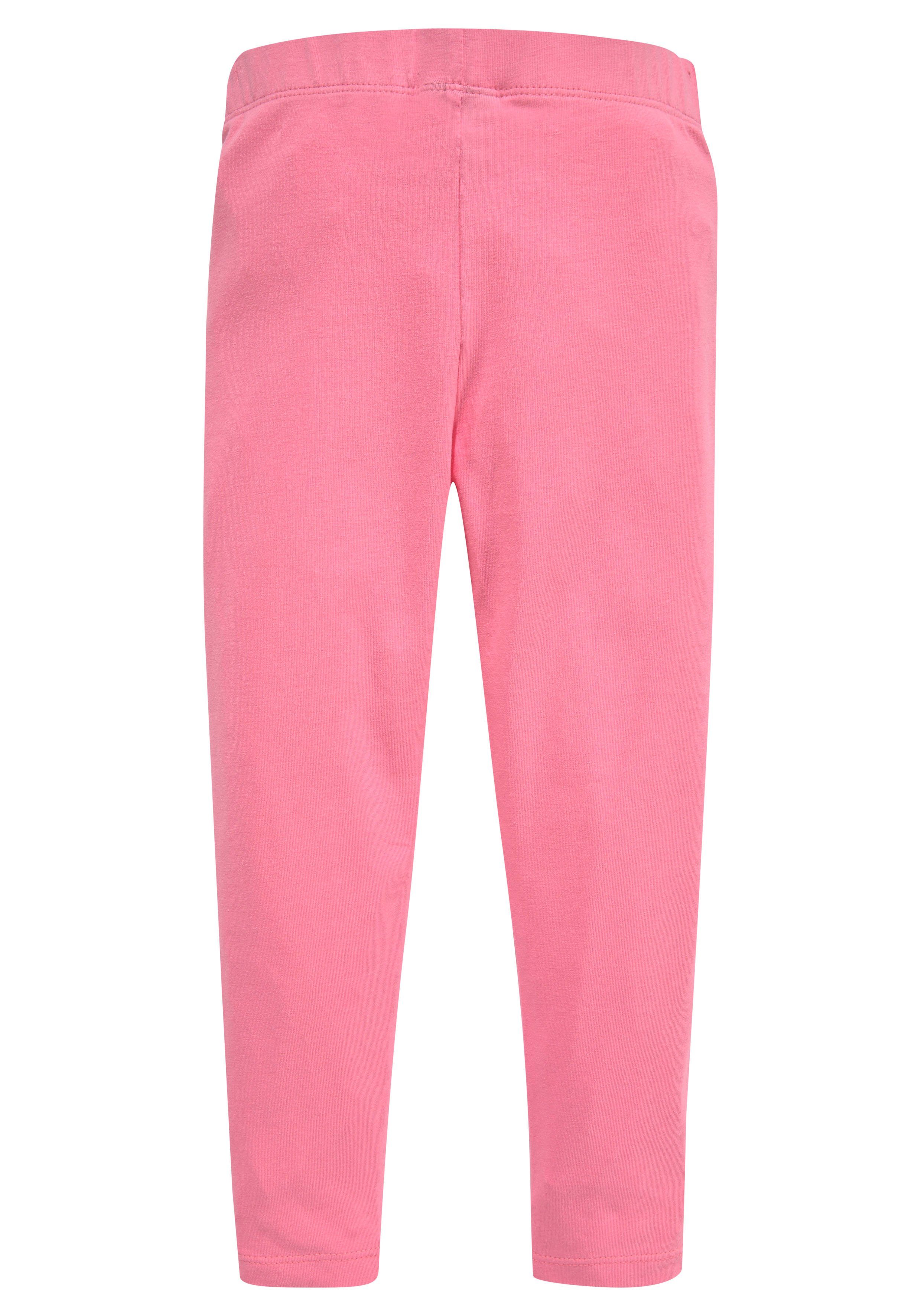 KIDSWORLD Leggings (Packung, 3er-Pack) mit unterschiedlichen Mustern und Farben