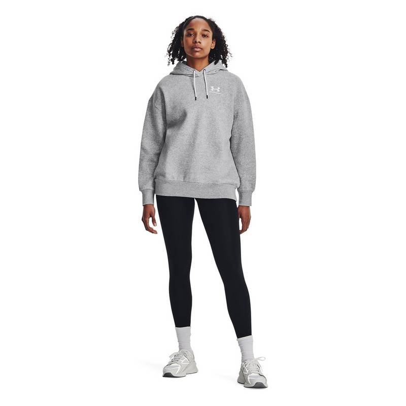Under Armour Essential Fleece mit Oversized Schnitt Fleecehoodie Damen