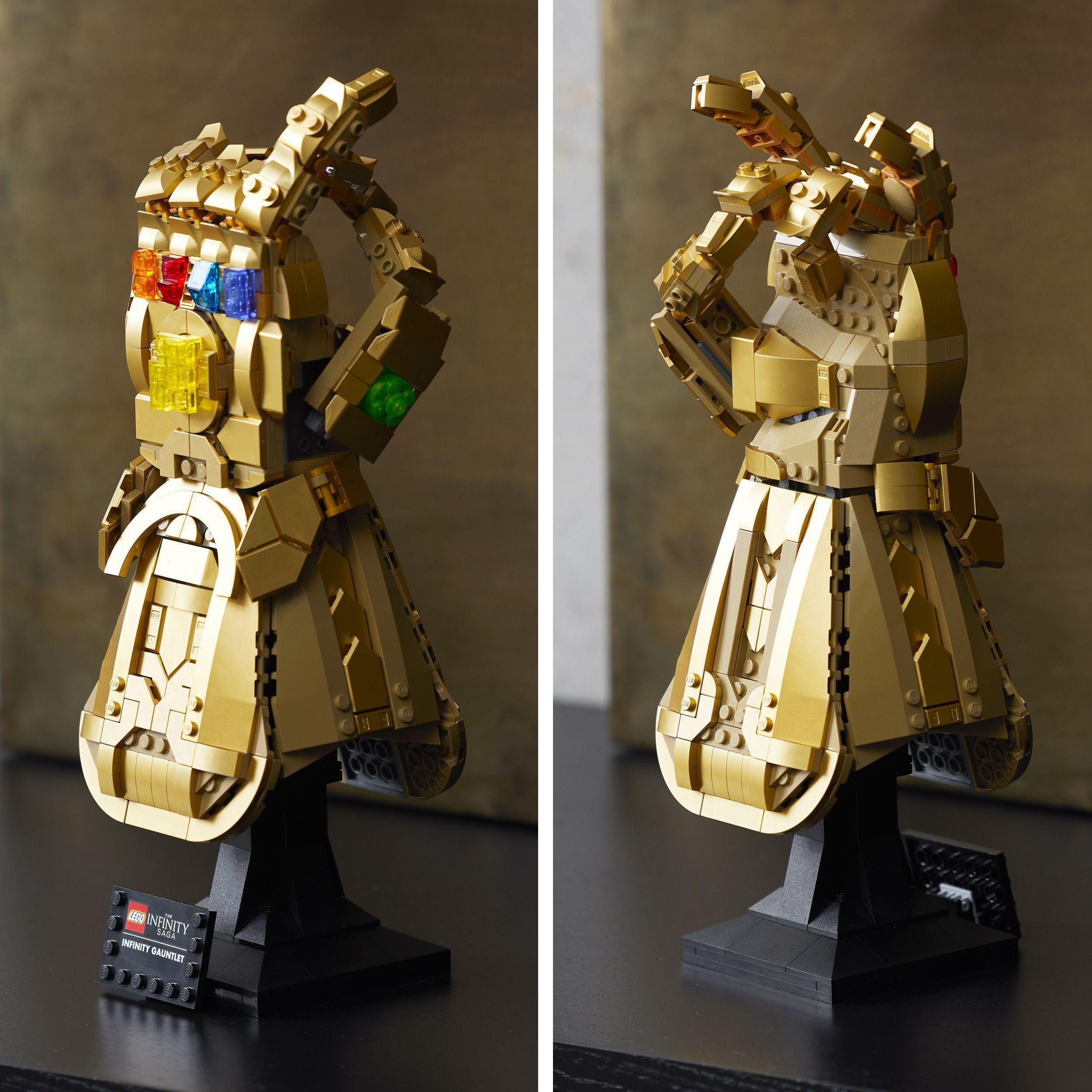 LEGO® Konstruktionsspielsteine Infinity Handschuh (76191), Marvel Avengers Movie 4, (590 St), Made in Europe