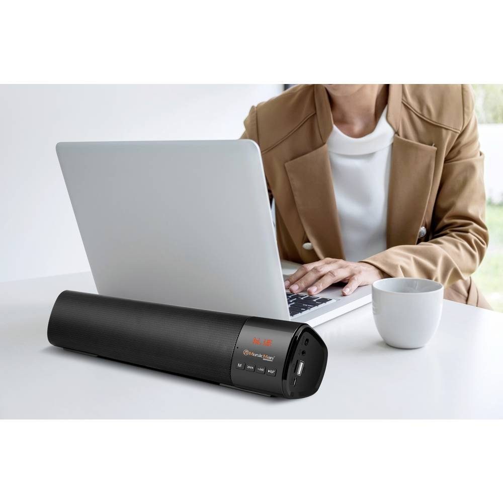 Music Man Mini-Soundbar Soundbar (Bluetooth®, USB)