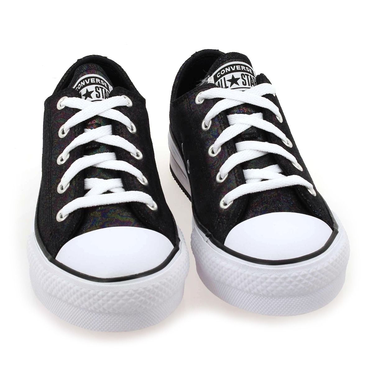 Converse  CTAS OX CLASSIC & EVA LIFT - Noir Irise