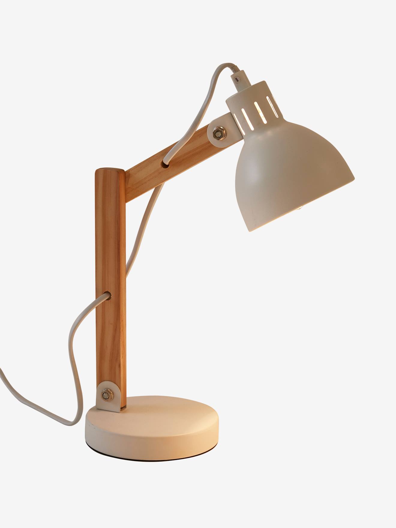 Vertbaudet Kinderzimmer Schreibtischlampe - weiß