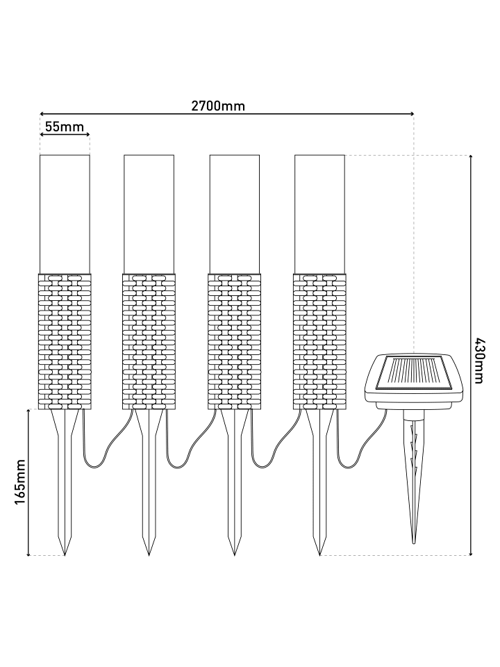 näve LED Solarleuchte 