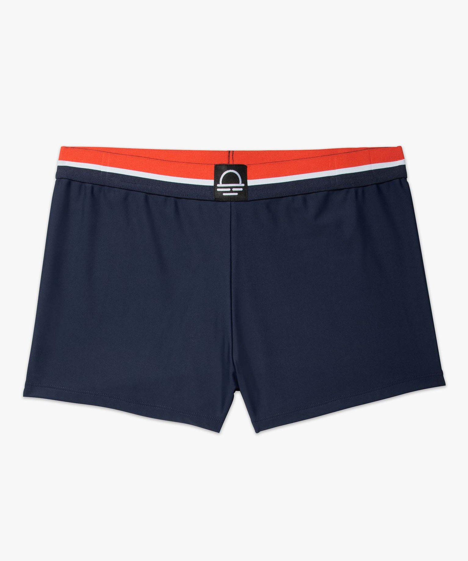 Shorty de bain homme avec ceinture tricolore vert | GEMO