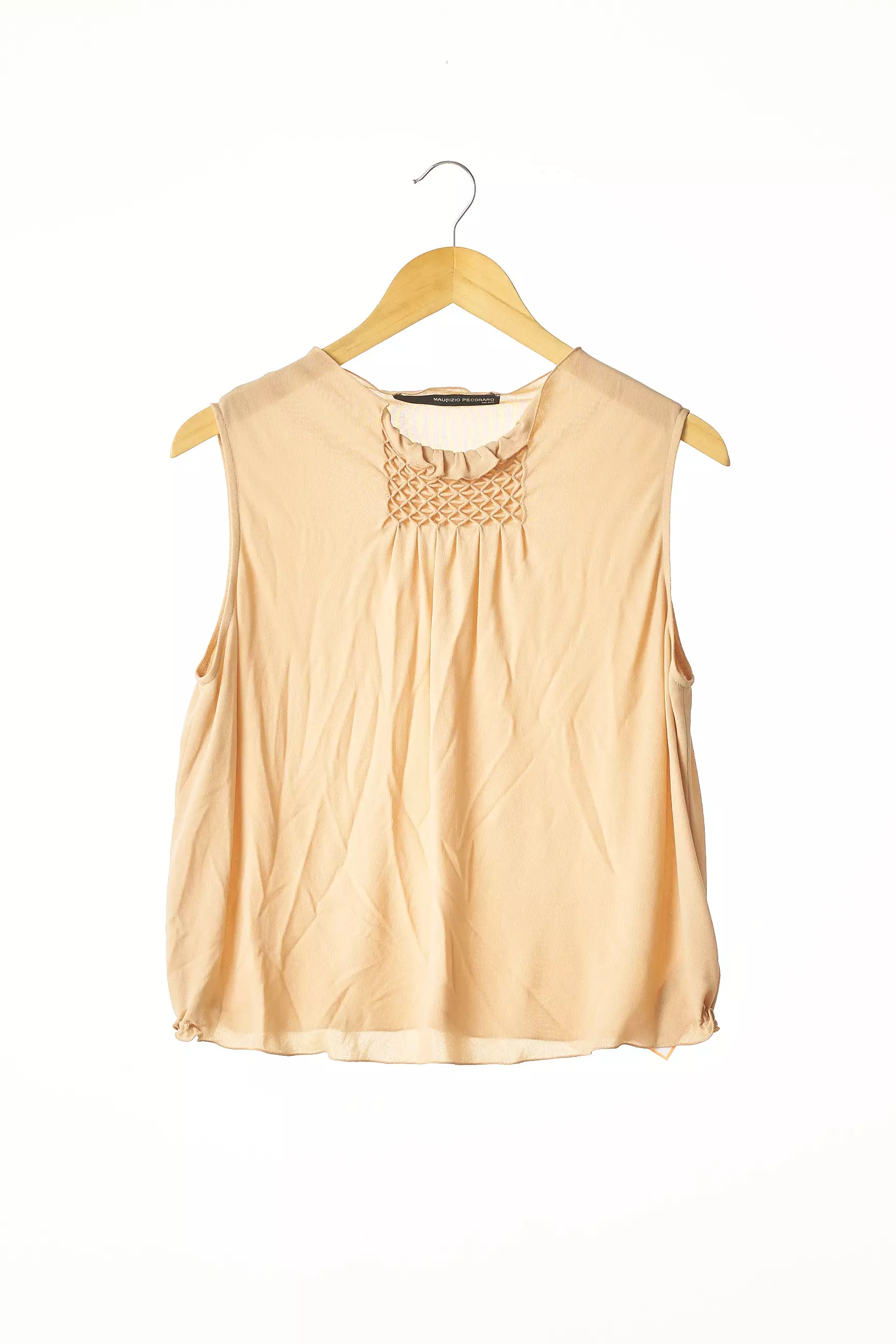 Maurizio Pecoraro Debardeurs Femme couleur beige