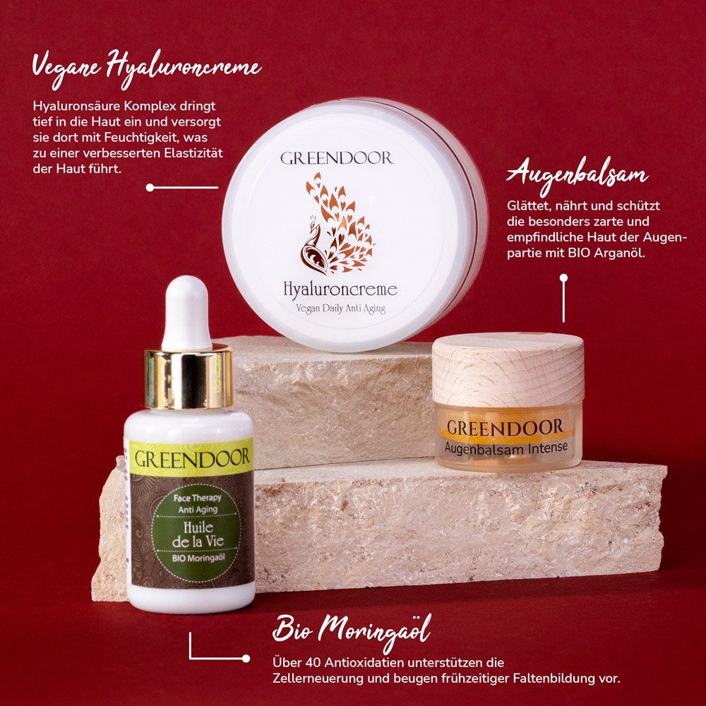 GREENDOOR Pflege-Geschenkset Anti Aging Spar Set