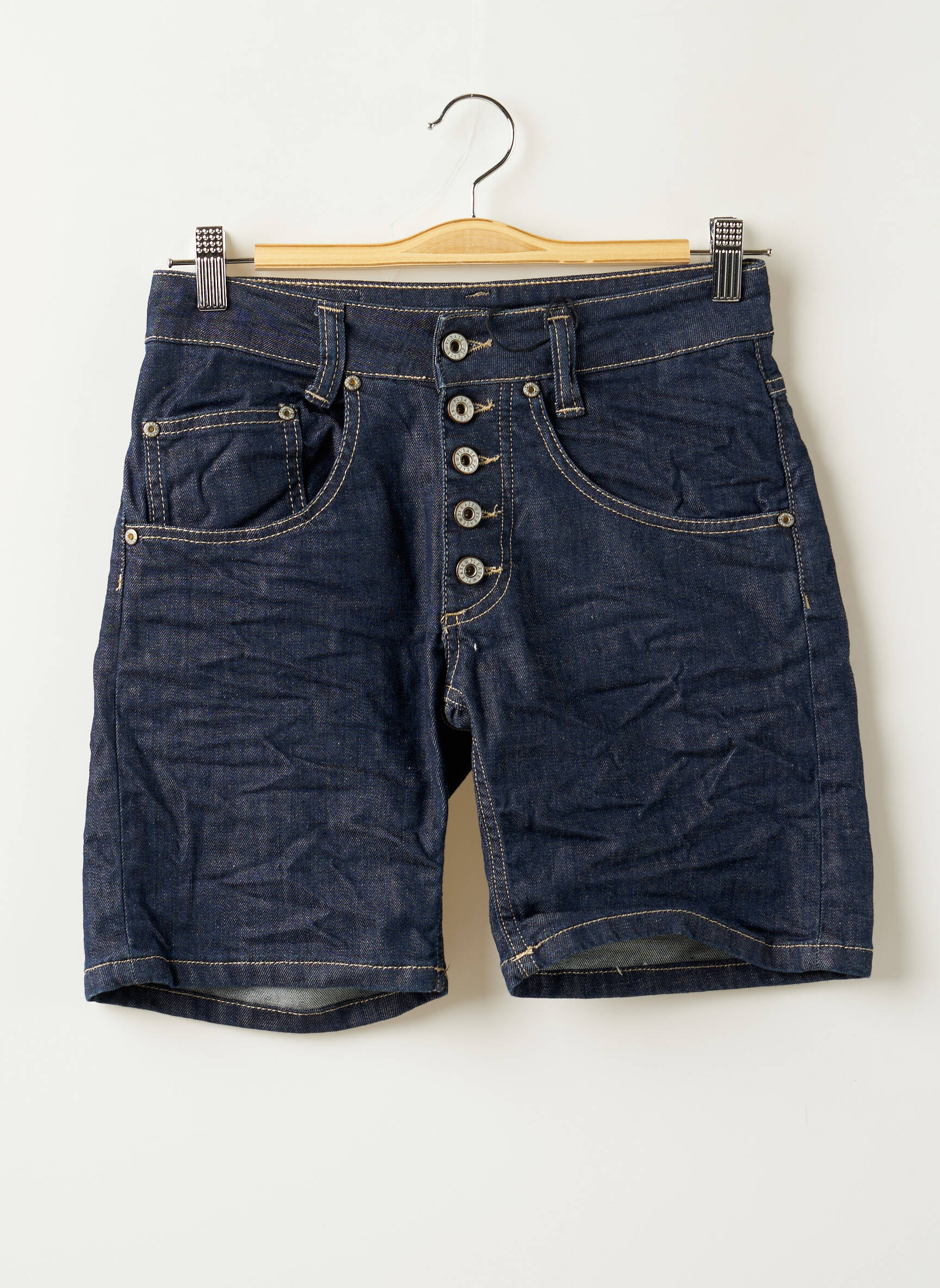 Please Shorts 1 Femme couleur bleu