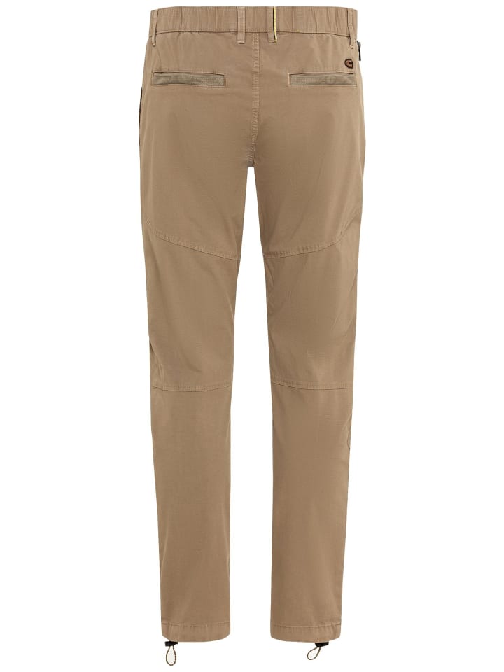 Camel Active Tapered Fit Worker Chino in Braun günstig kaufen