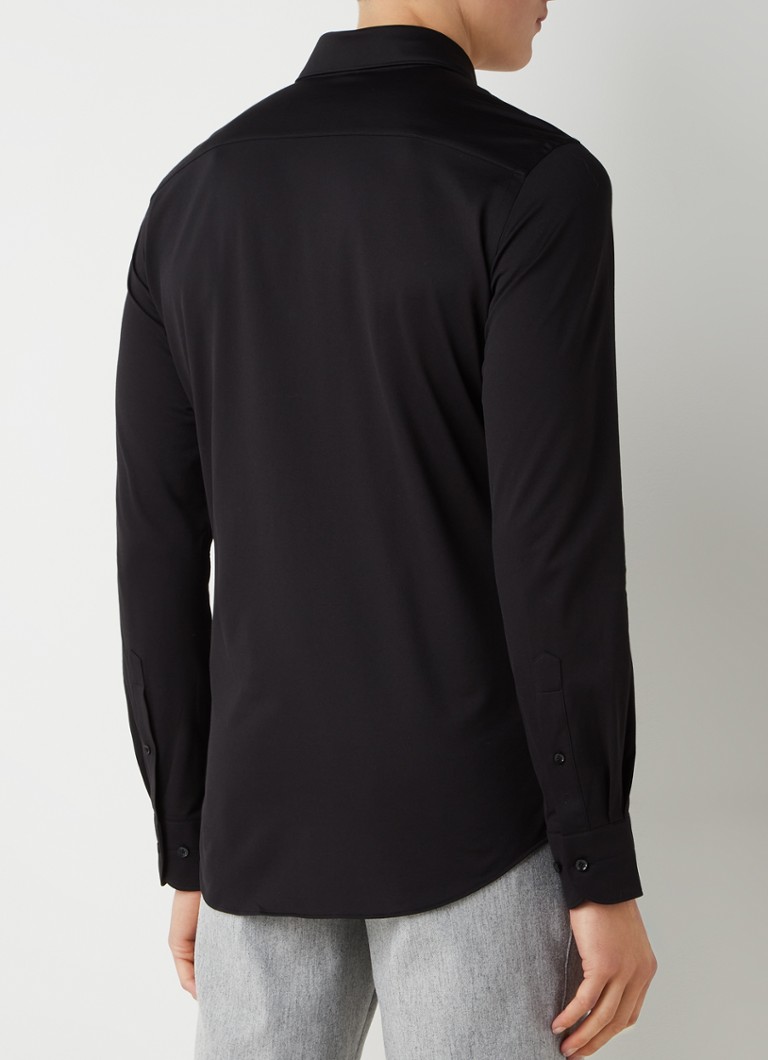 Profuomo Slim fit košulja od mješavine pamuka