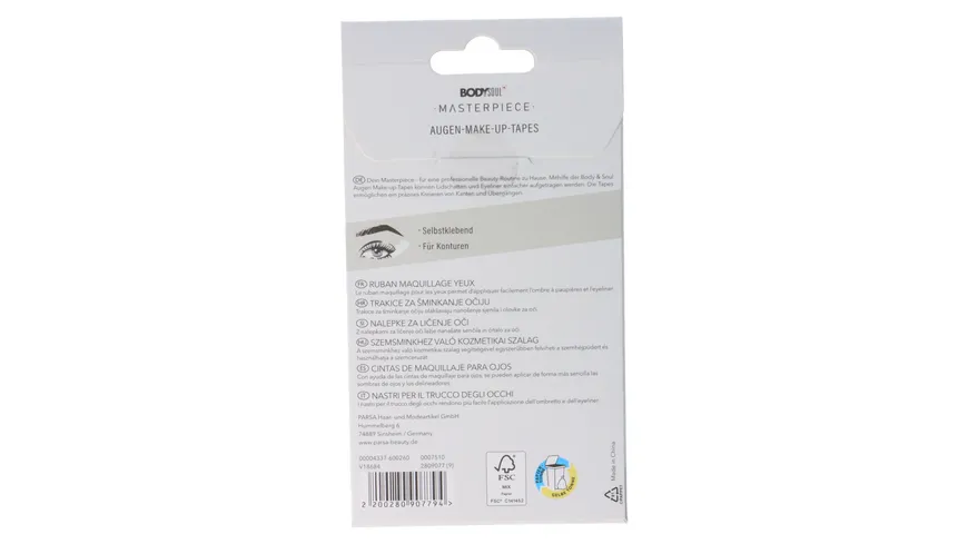 BODY&SOUL Masterpiece Augen Strips
