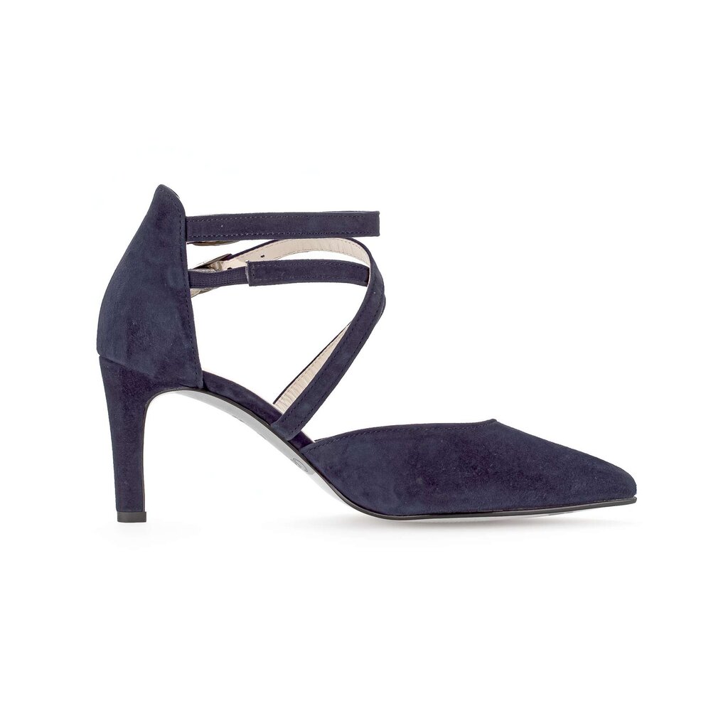 Gabor fashion Spangenpumps blau