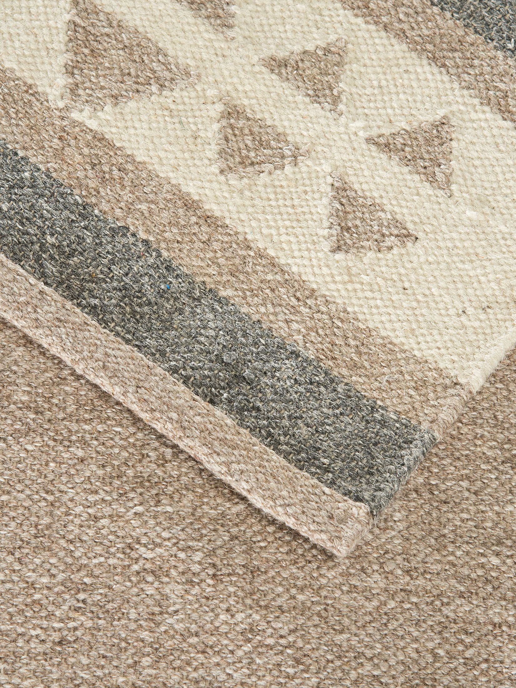 Berga Flachgewebe-Teppich, Light Brown
