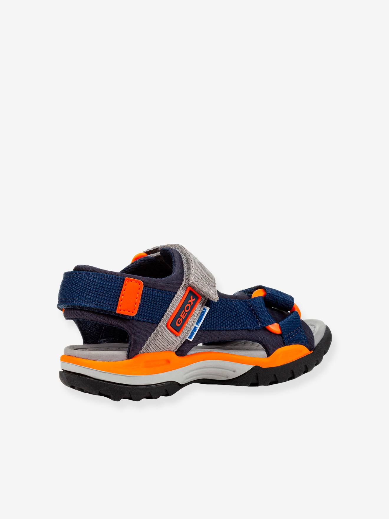Sandales garçon Borealis A GEOX® marine orange