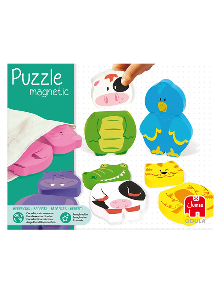 Jumbo Magnetisches Holzpuzzle 