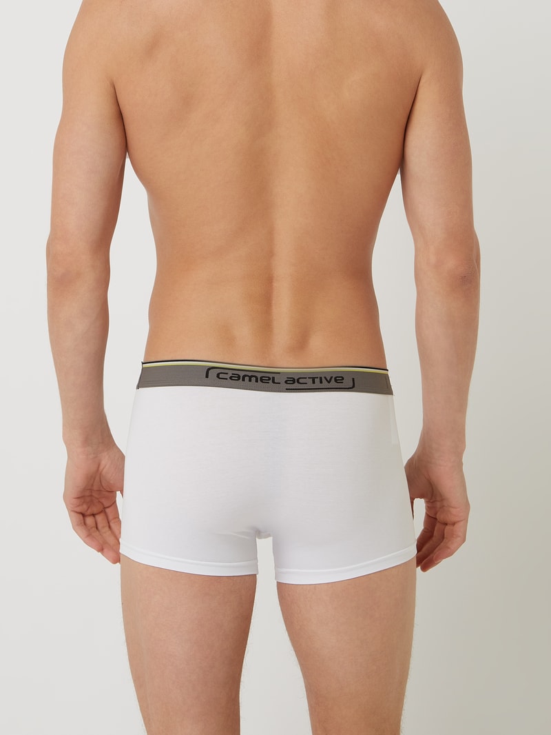 Trunks mit Stretch-Anteil im 2er-Pack in weiß