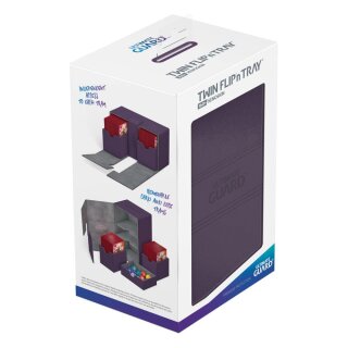 UG - Twin Flip´n´Tray Deck Case 160+ Xenoskin Violett