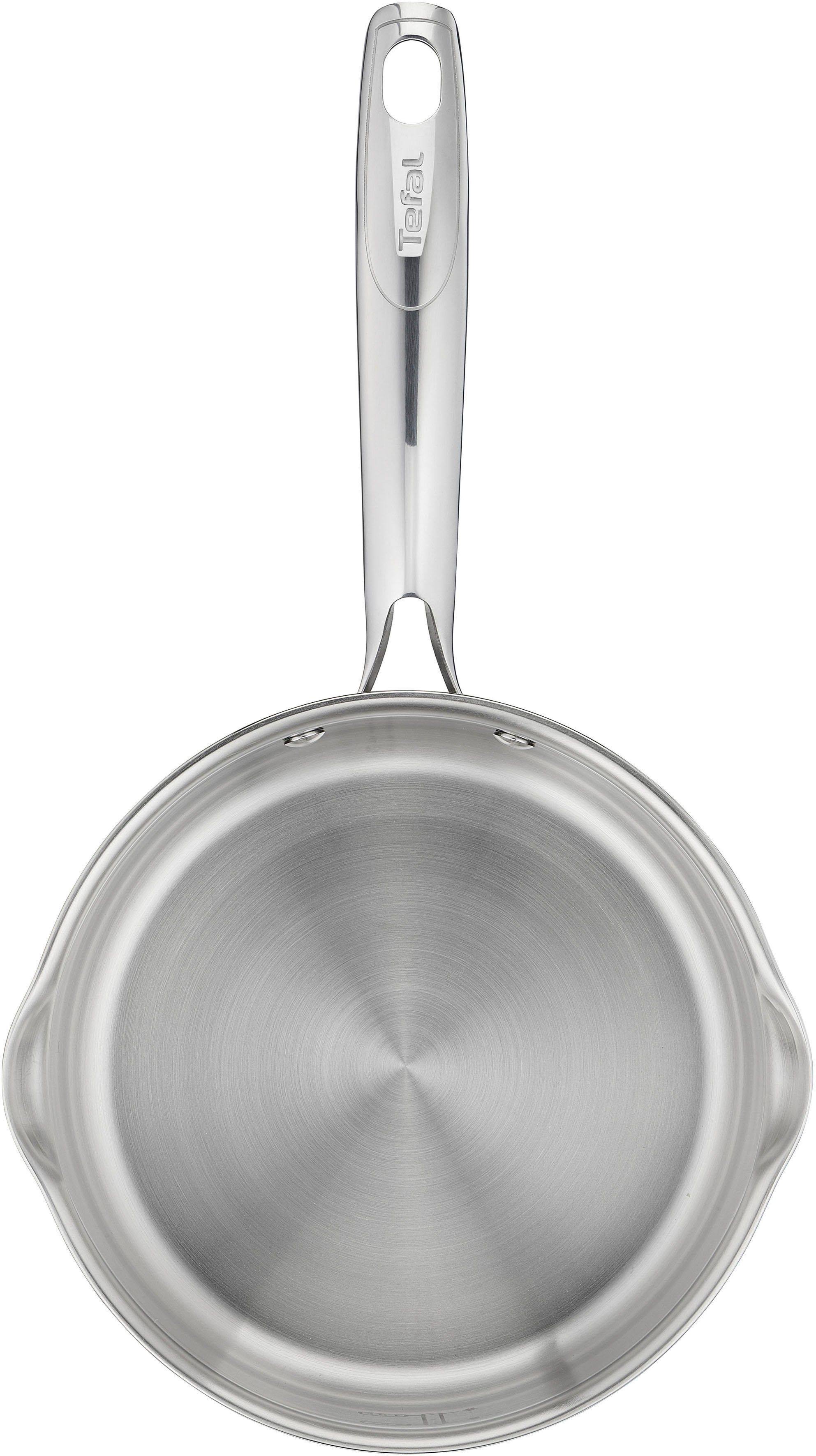 Tefal Topf-Set Duetto+ G719S7, Edelstahl 18/10 (Set, 7-tlg., 7-teiliges Topfset mit Stielkasserolle 16 cm, Kochtopf 16/20/24 cm), hochwertiger Edelstahl, hochglanzpoliert, Glasdeckel mit Siebfunktion