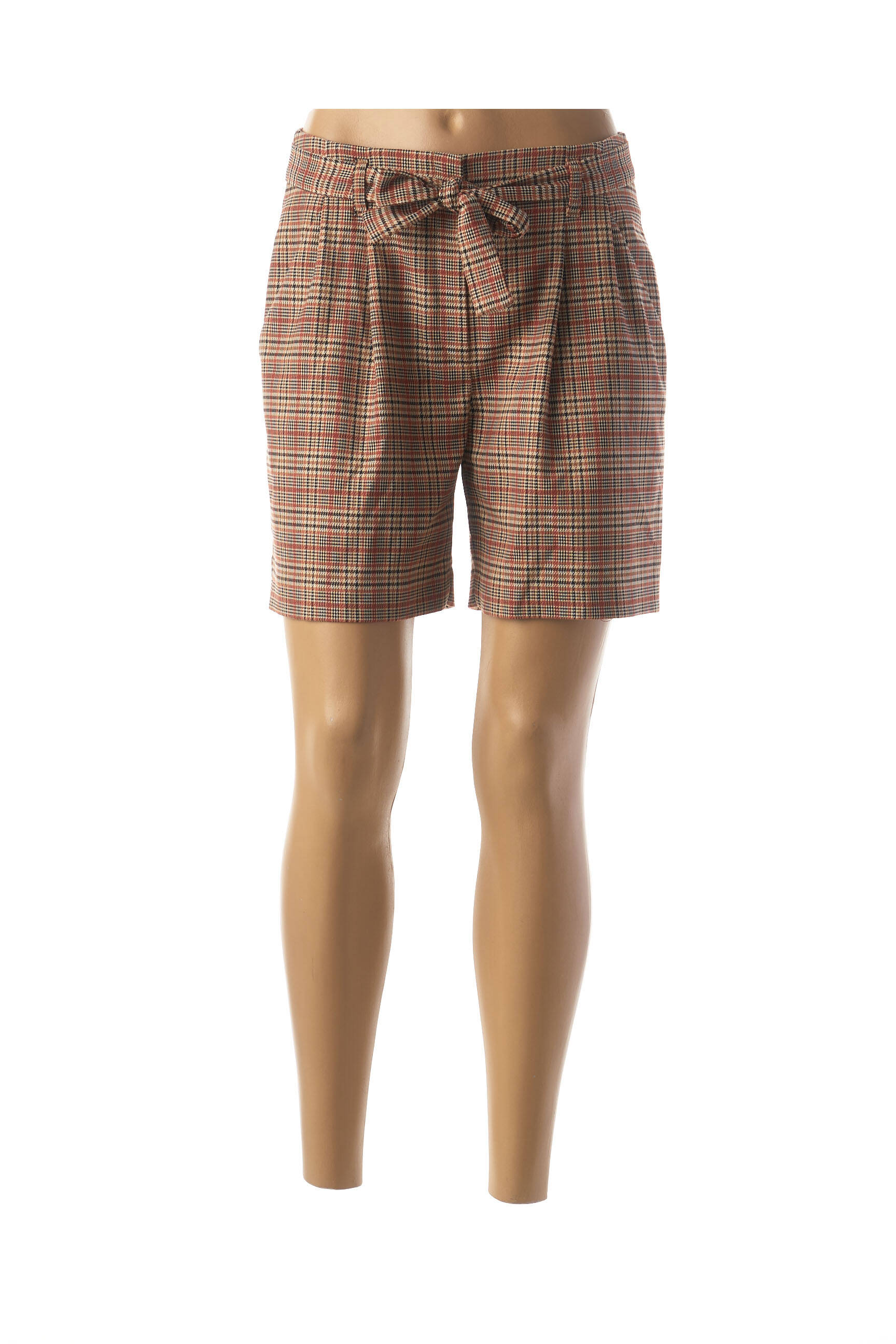 Maison 123 Shorts 1 Femme couleur orange