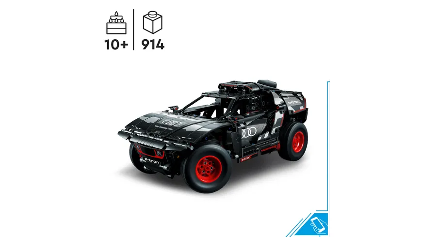 LEGO Technic 42160 Audi RS Q e-tron, ferngesteuertes RC-Auto-Spielzeug