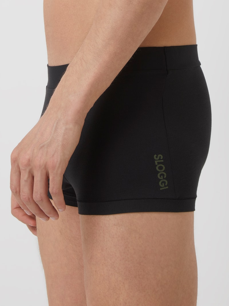Trunks mit Stretch-Anteil im 2er-Pack in schwarz