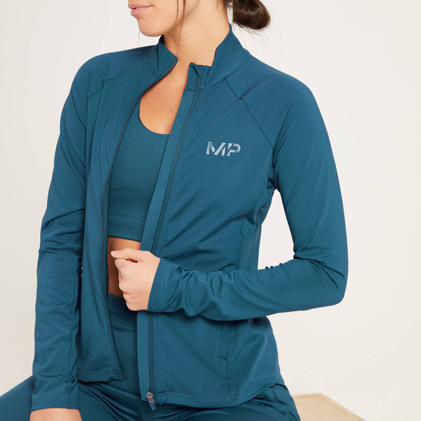 Veste d’entraînement MP Tempo pour femmes – Bleu poudré